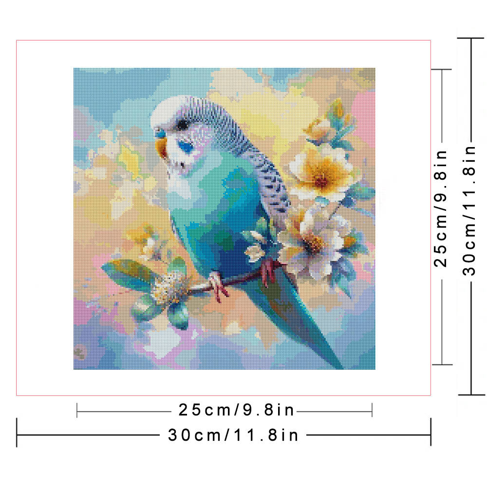 Huacan Parrot Diamond Art Pain - Plant Parenthood recension och pris
