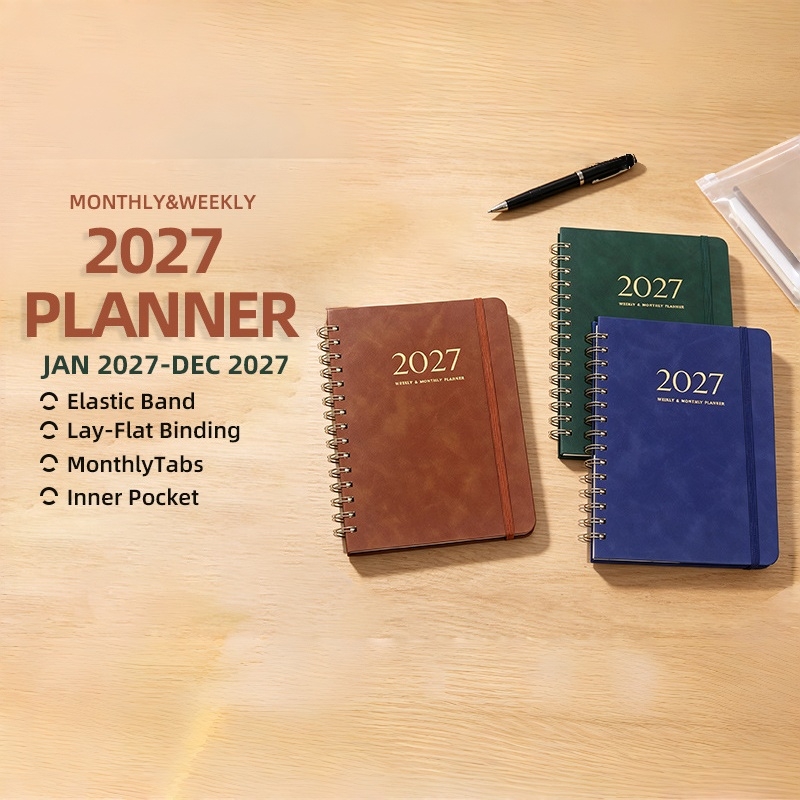 A5 PU Leather 2027 Weekly Mont - Planned Parenthood recension och pris