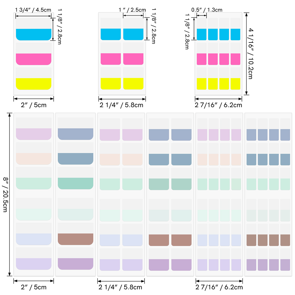 60Pcs Writable Reusable Sticky - Planned Parenthood recension och pris
