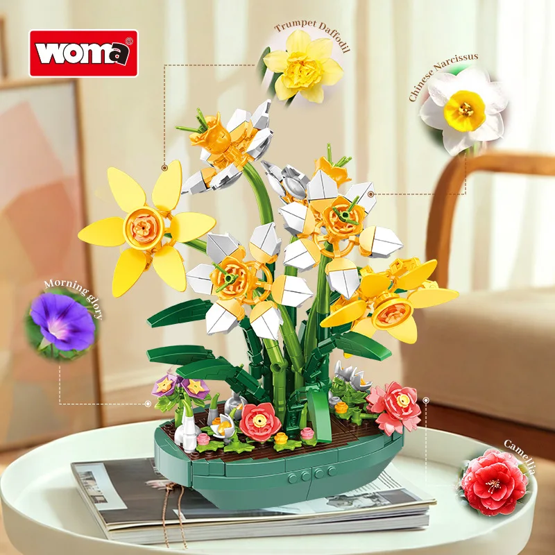 Preserved Daffodil Flower Pott - Plant Parent Yearly recension och pris